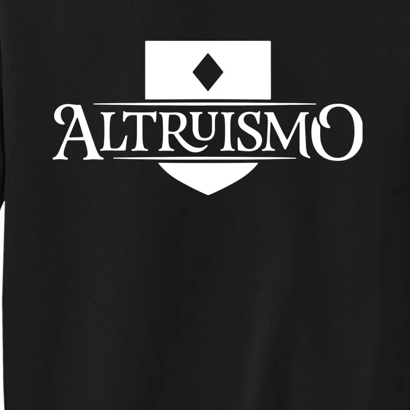 Altruismo House Of Givers School Spirit Givers Black Tall Sweatshirt