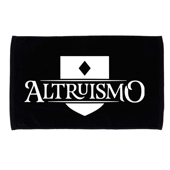 Altruismo House Of Givers School Spirit Givers Black Microfiber Hand Towel