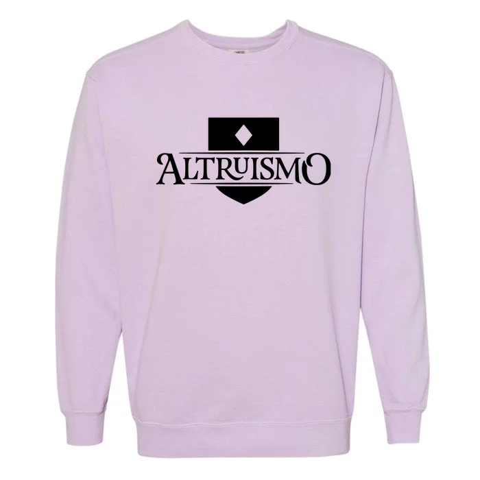 Altruismo House Of Givers School Spirit Givers Black Garment-Dyed Sweatshirt