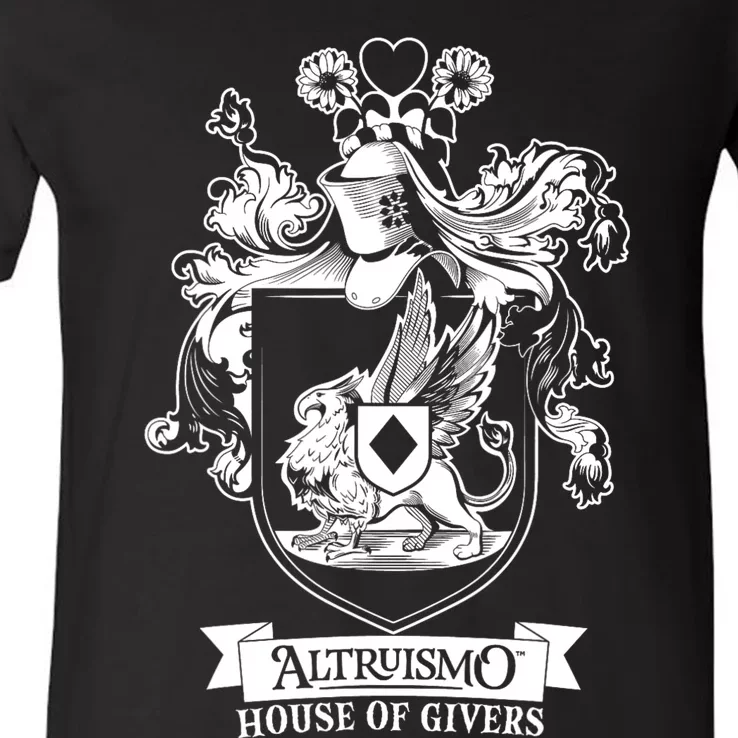 Altruismo House Of Givers Rca Givers School Spirit V-Neck T-Shirt