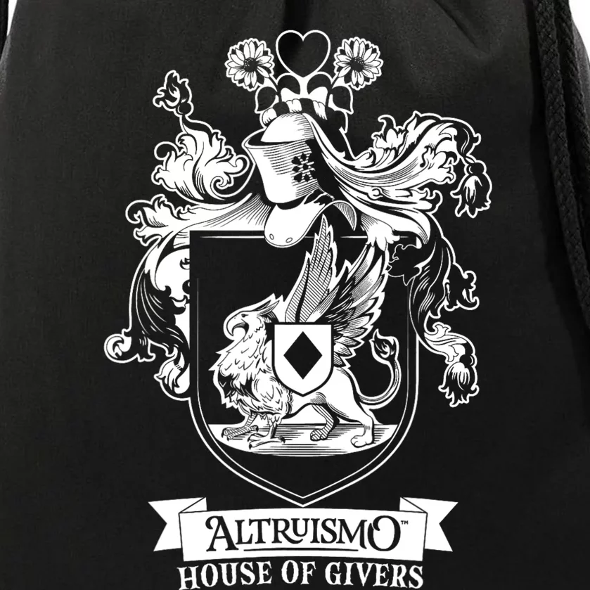 Altruismo House Of Givers Rca Givers School Spirit Drawstring Bag