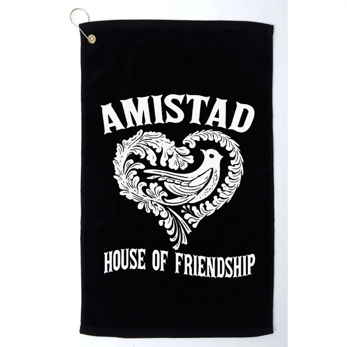 Amistad House Of Friendship Rca Friendly School Spirit Platinum Collection Golf Towel