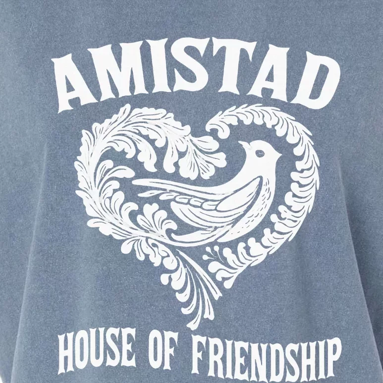 Amistad House Of Friendship Rca Friendly School Spirit Garment-Dyed Women's Muscle Tee