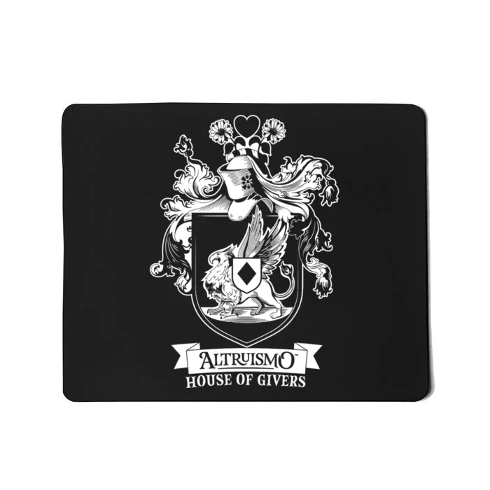 Altruismo House Of Givers Rca Givers School Spirit Mousepad