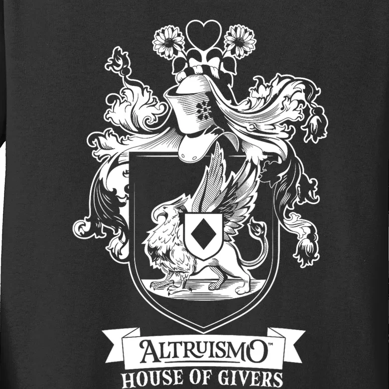 Altruismo House Of Givers Rca Givers School Spirit Kids Long Sleeve Shirt