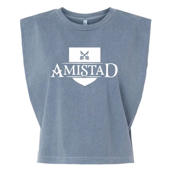 Amistad House Of Friendship House Retro Friendship Garment-Dyed Women's Muscle Tee