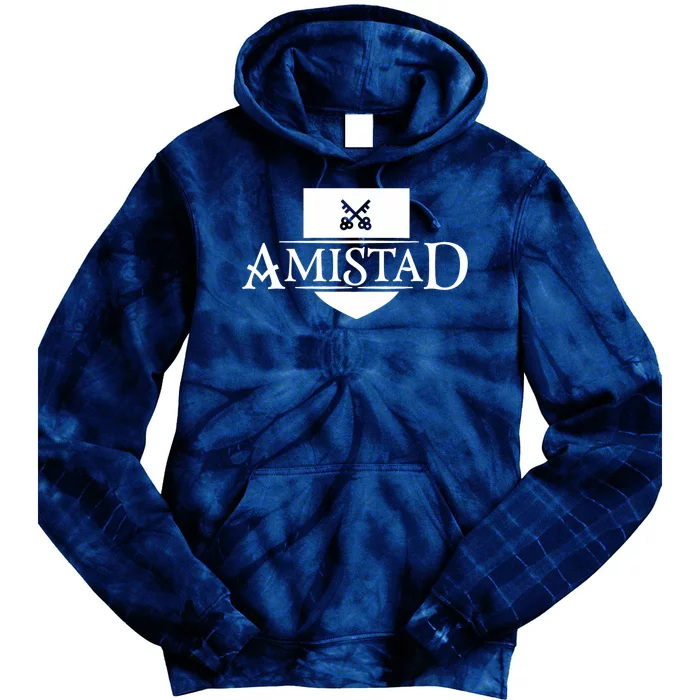 Amistad House Of Friendship House Retro Friendship Tie Dye Hoodie