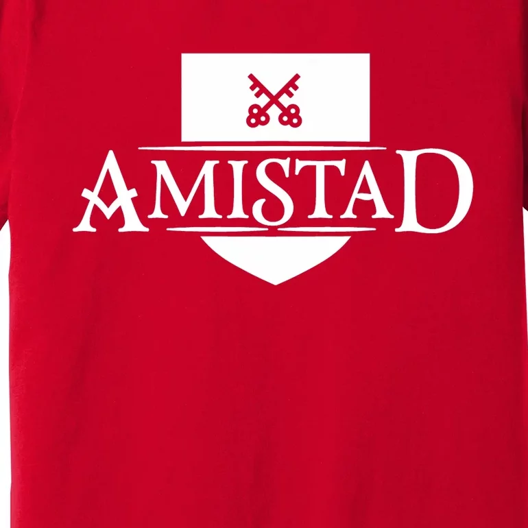 Amistad House Of Friendship House Retro Friendship Premium T-Shirt