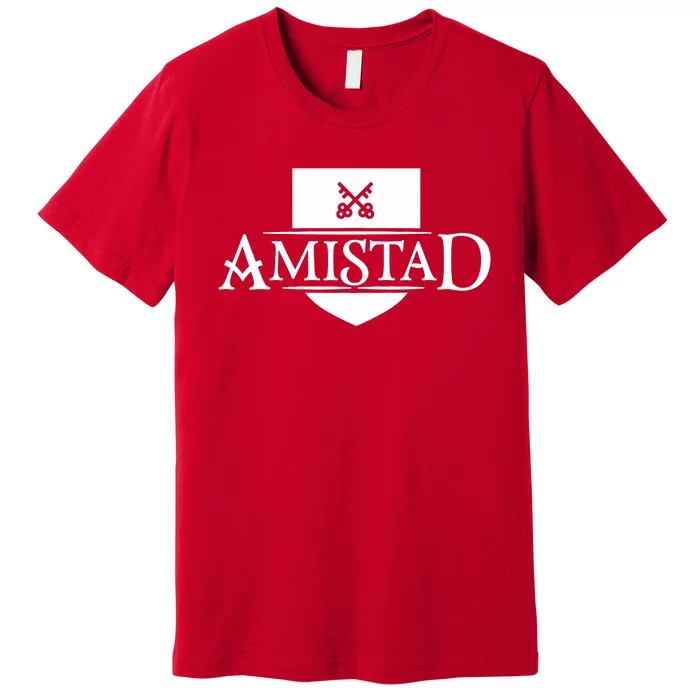 Amistad House Of Friendship House Retro Friendship Premium T-Shirt