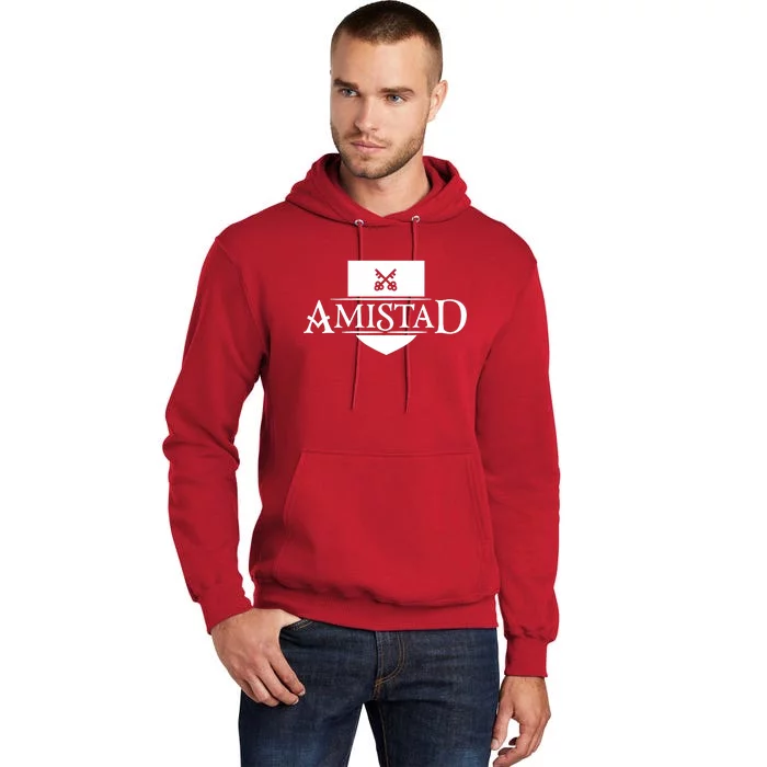 Amistad House Of Friendship House Retro Friendship Tall Hoodie