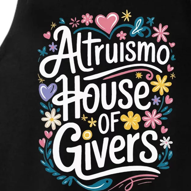 Altruismo House Of Givers School Spirit Ladies Tri-Blend Wicking Tank