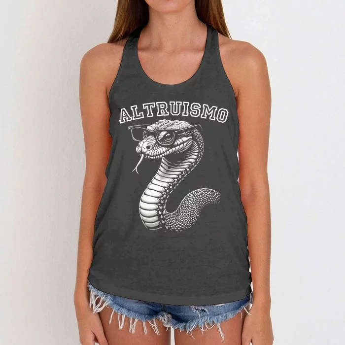 Altruismo House Of Givers Women's Knotted Racerback Tank