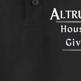 Altruismo House Of Givers Rca Givers School Spirit Black Altruismo House Of Gi Dry Zone Grid Performance Polo