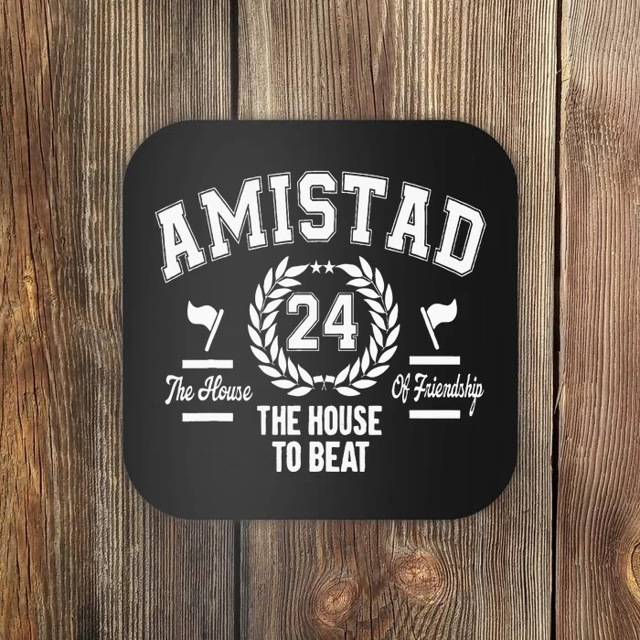 Amistad House Of Friendship House Friendship School Spirit Coaster