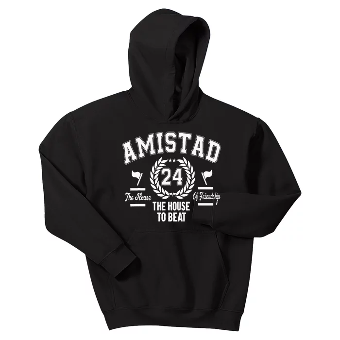 Amistad House Of Friendship House Friendship School Spirit Kids Hoodie