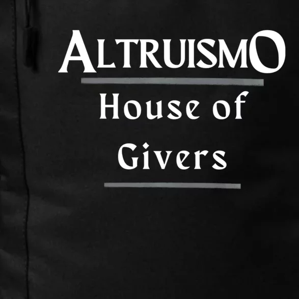 Altruismo House Of Givers Rca Givers School Spirit Daily Commute Backpack