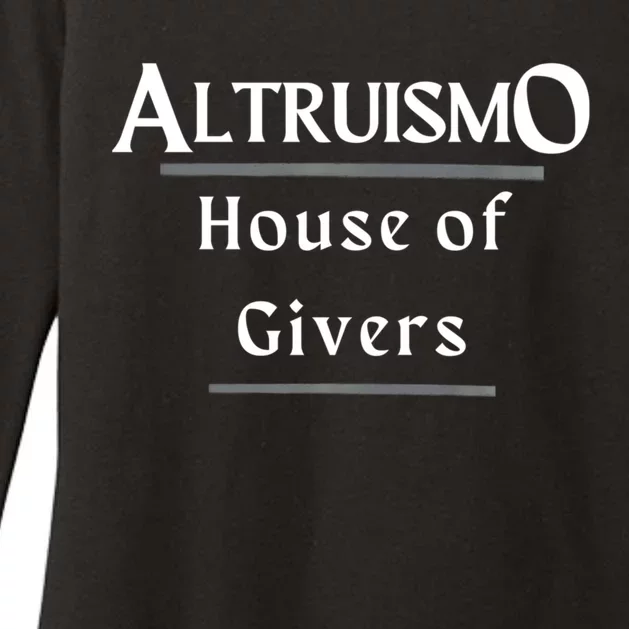 Altruismo House Of Givers Rca Givers School Spirit Womens CVC Long Sleeve Shirt