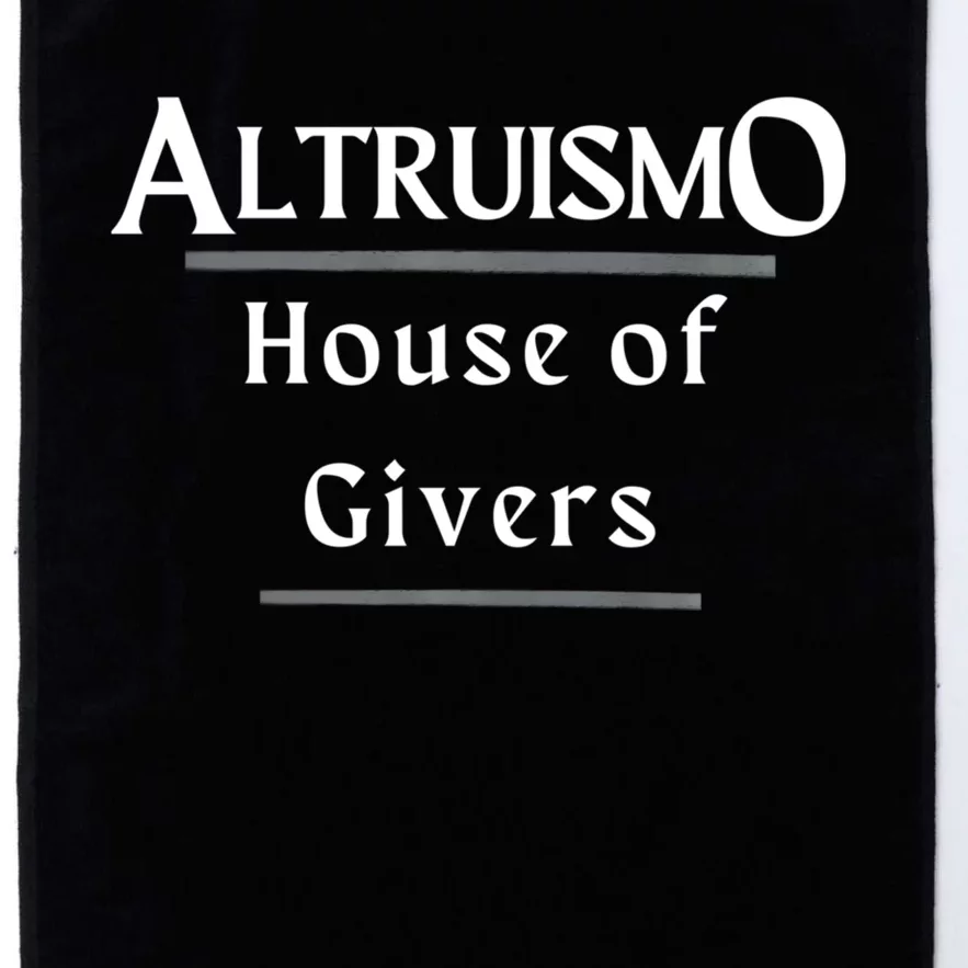 Altruismo House Of Givers Rca Givers School Spirit Platinum Collection Golf Towel