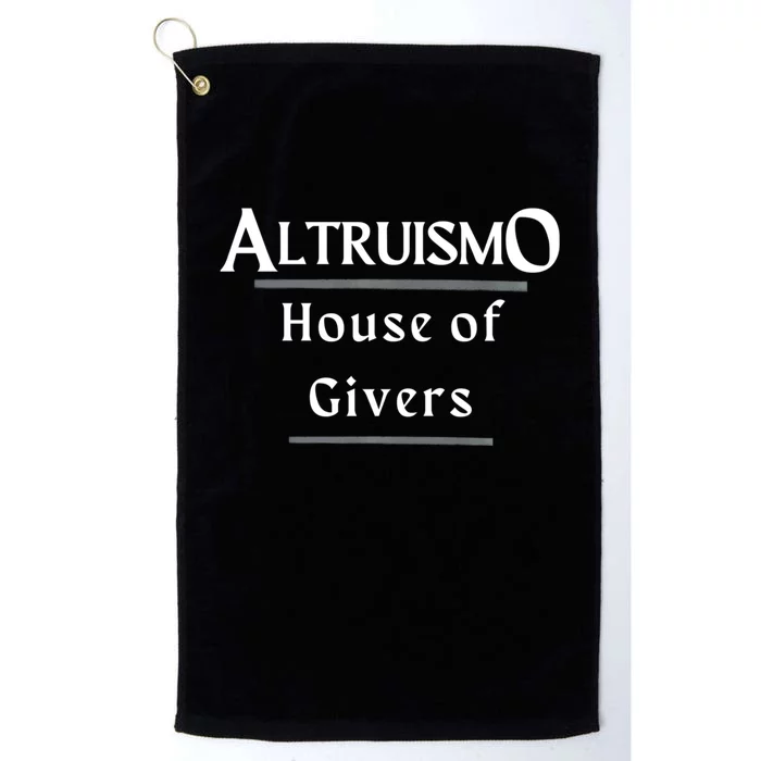 Altruismo House Of Givers Rca Givers School Spirit Platinum Collection Golf Towel