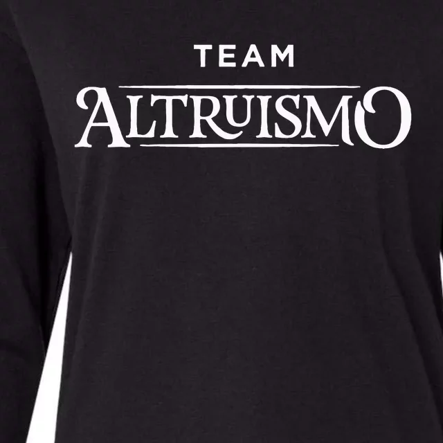 Altruismo House Of Givers School Spirit Givers Black= Womens Cotton Relaxed Long Sleeve T-Shirt