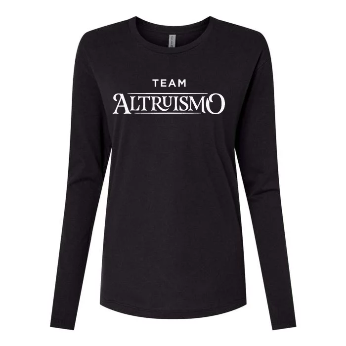 Altruismo House Of Givers School Spirit Givers Black= Womens Cotton Relaxed Long Sleeve T-Shirt