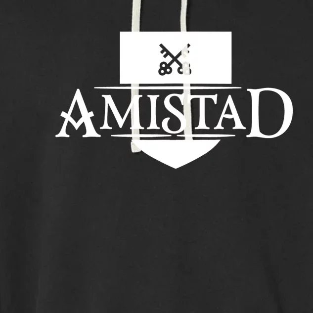 Amistad House Of Friendship House Retro Friendship Garment-Dyed Fleece Hoodie