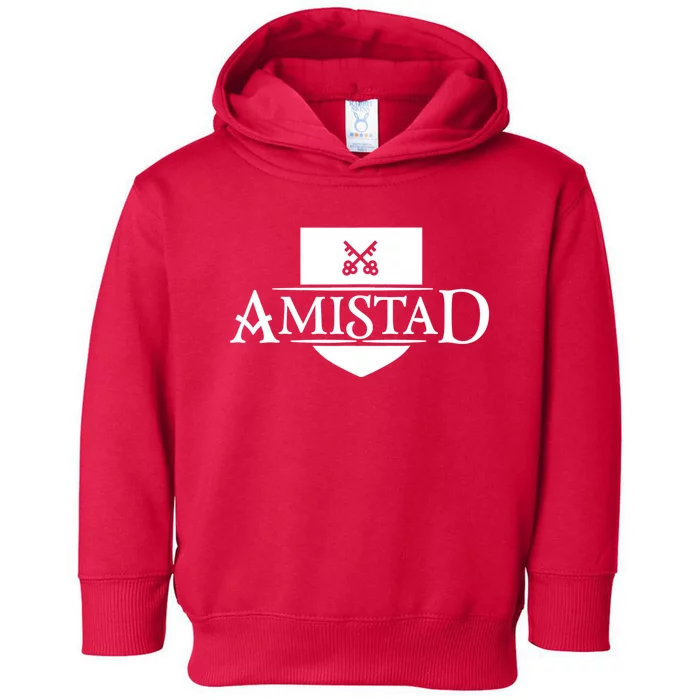 Amistad House Of Friendship House Retro Friendship Toddler Hoodie