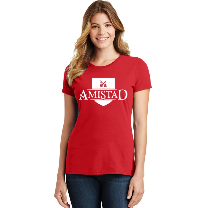 Amistad House Of Friendship House Retro Friendship Women's T-Shirt