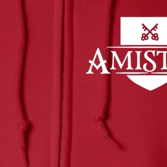 Amistad House Of Friendship House Retro Friendship Full Zip Hoodie