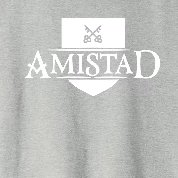 Amistad House Of Friendship House Retro Friendship Women's Crop Top Tee