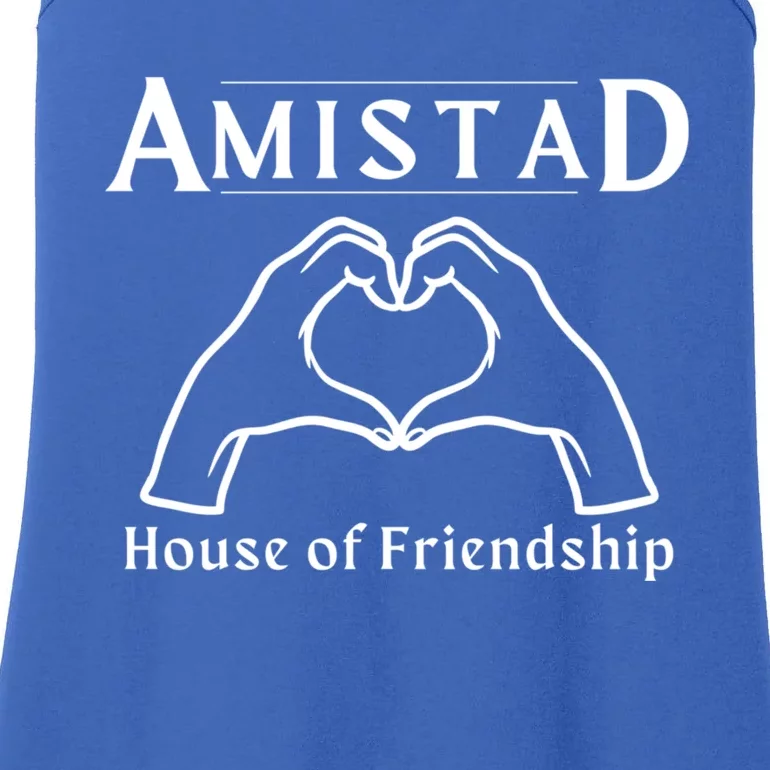 Amistad House Of Friendship Rca Friendly School Spirit Ladies Essential Tank