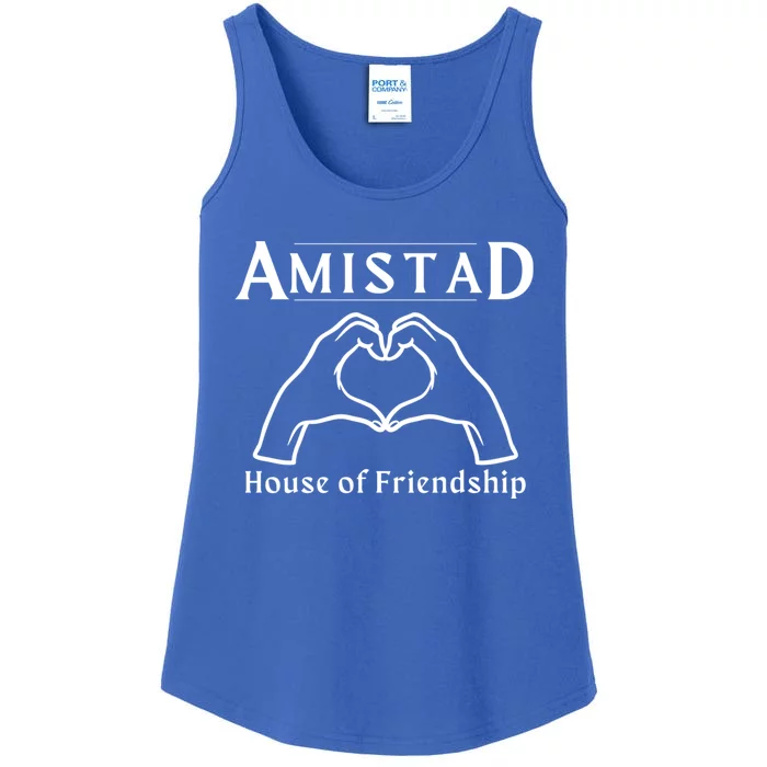 Amistad House Of Friendship Rca Friendly School Spirit Ladies Essential Tank