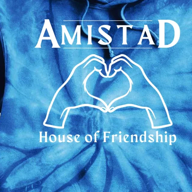 Amistad House Of Friendship Rca Friendly School Spirit Tie Dye Hoodie