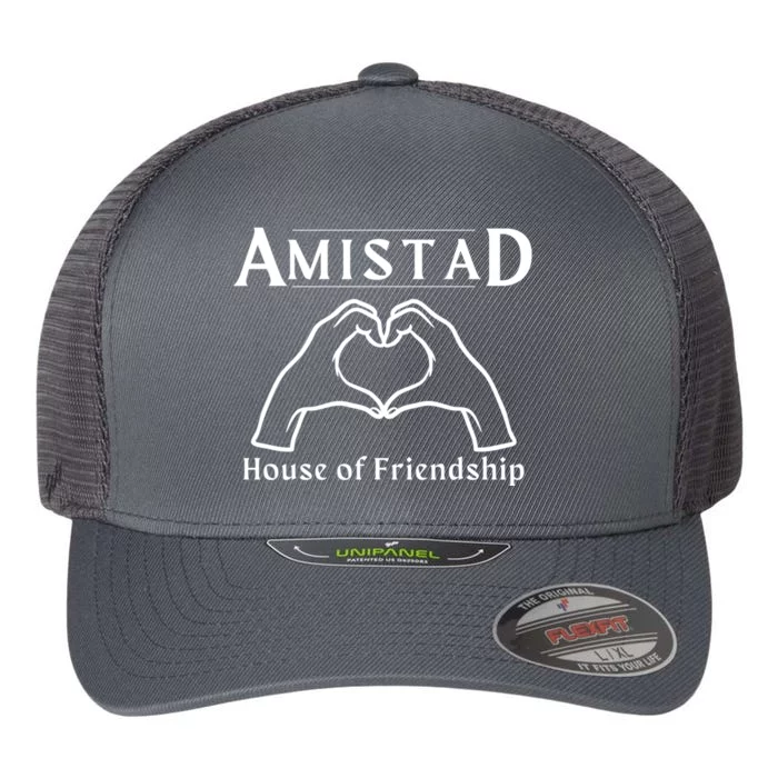 Amistad House Of Friendship Rca Friendly School Spirit Flexfit Unipanel Trucker Cap