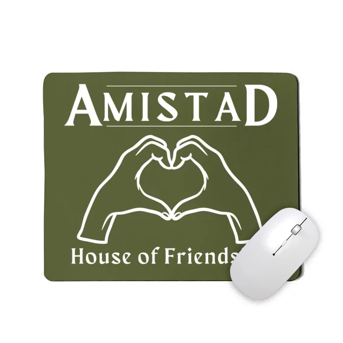 Amistad House Of Friendship Rca Friendly School Spirit Mousepad