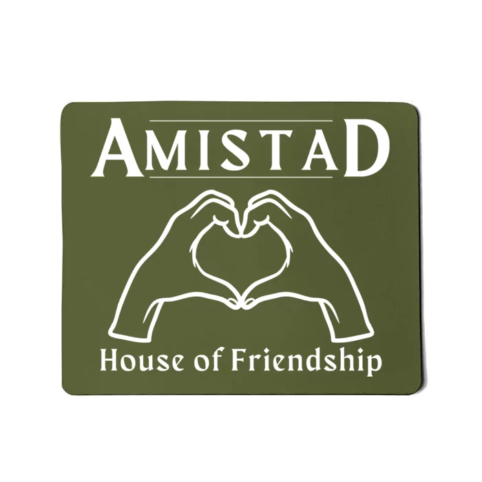 Amistad House Of Friendship Rca Friendly School Spirit Mousepad