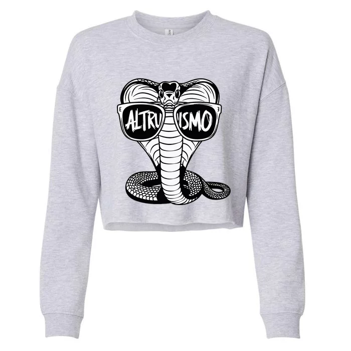 Altruismo House Of Givers. Rca Snack Scool Cropped Pullover Crew