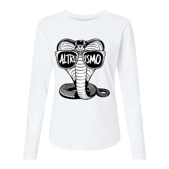 Altruismo House Of Givers. Rca Snack Scool Womens Cotton Relaxed Long Sleeve T-Shirt