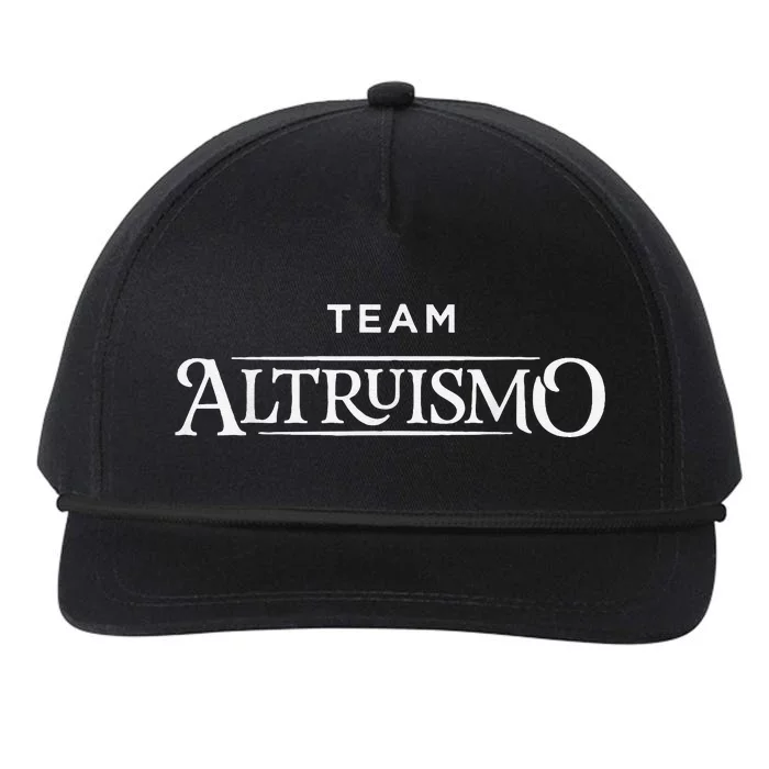 Altruismo House Of Givers School Spirit Givers Snapback Five-Panel Rope Hat