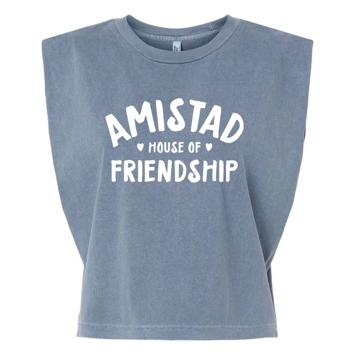 Amistad House Of Friendship Garment-Dyed Women's Muscle Tee