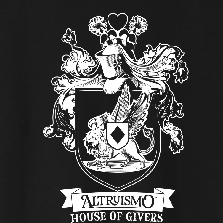 Altruismo House Of Givers Rca Givers School Spirit Women's Crop Top Tee