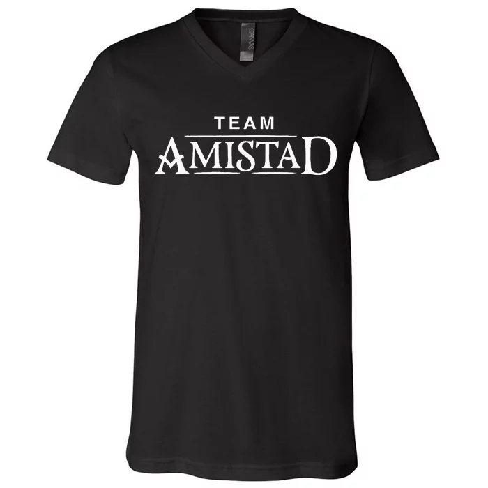 Amistad House Of Friendship Femmes Et Hommes V-Neck T-Shirt