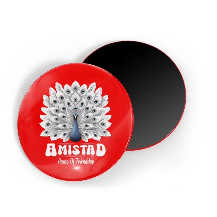 Amistad House Of Friendship Rca School Amistad House Red Magnet