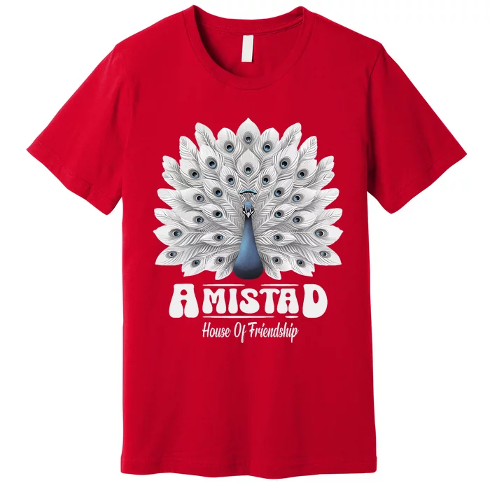 Amistad House Of Friendship Rca School Amistad House Red Premium T-Shirt