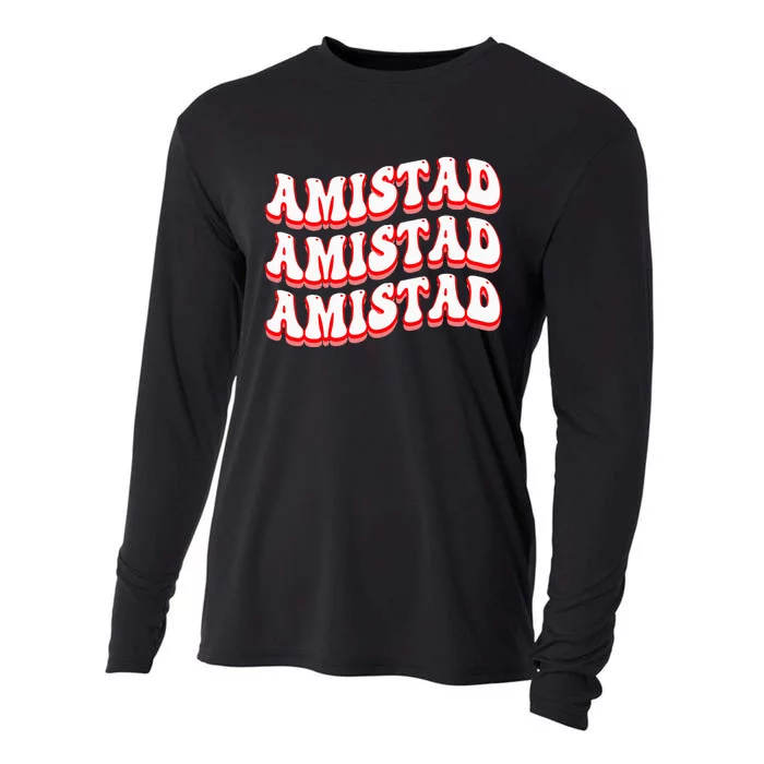 Amistad House Of Friendship Rca Friendly School Spirit Cooling Performance Long Sleeve Crew