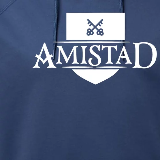 Amistad House Of Friendship House Retro Friendship Performance Fleece Hoodie