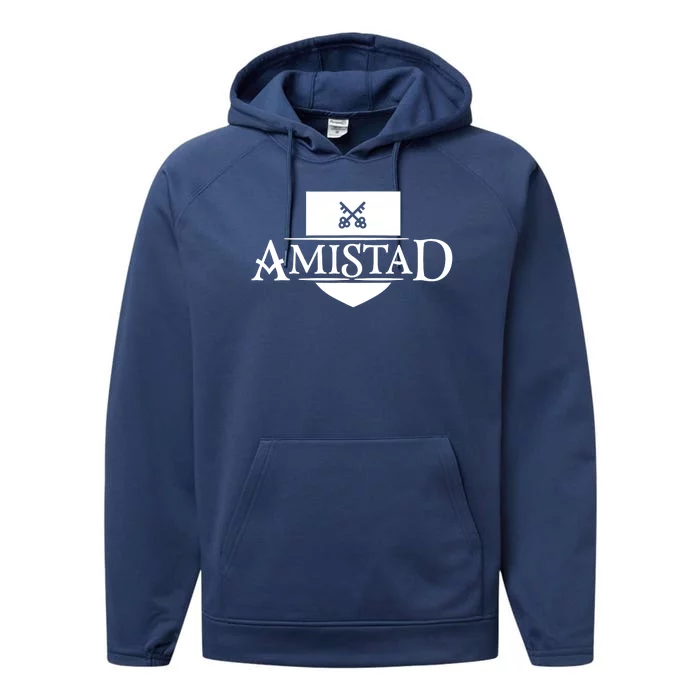 Amistad House Of Friendship House Retro Friendship Performance Fleece Hoodie