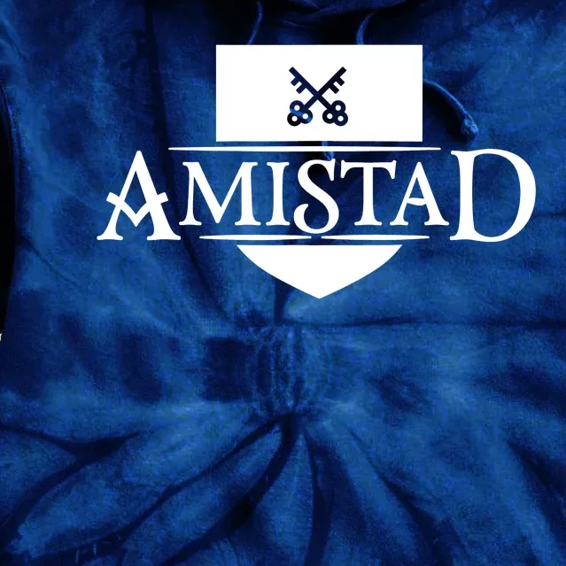 Amistad House Of Friendship House Retro Friendship Tie Dye Hoodie