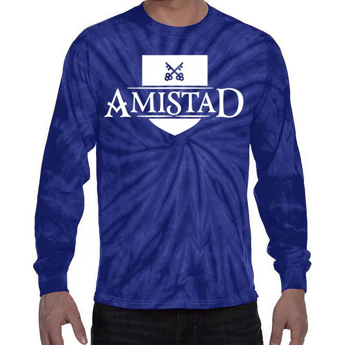 Amistad House Of Friendship House Retro Friendship Tie-Dye Long Sleeve Shirt