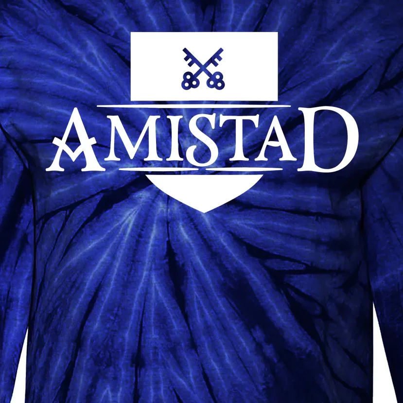 Amistad House Of Friendship House Retro Friendship Tie-Dye Long Sleeve Shirt